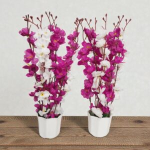 shiny ephemeral cherry blossoms| artificial flower