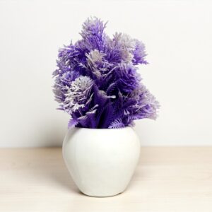 bonsai purple decorative artificial plant