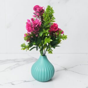 pink rose mini decorative plant by rwfm.in