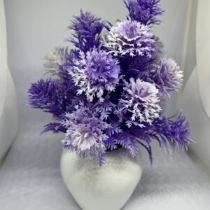 purple wild bonsai artificial plant