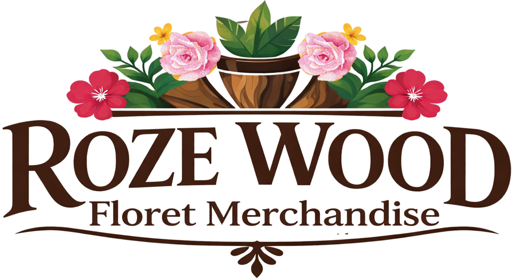 Roze Wood Floret Merchandise