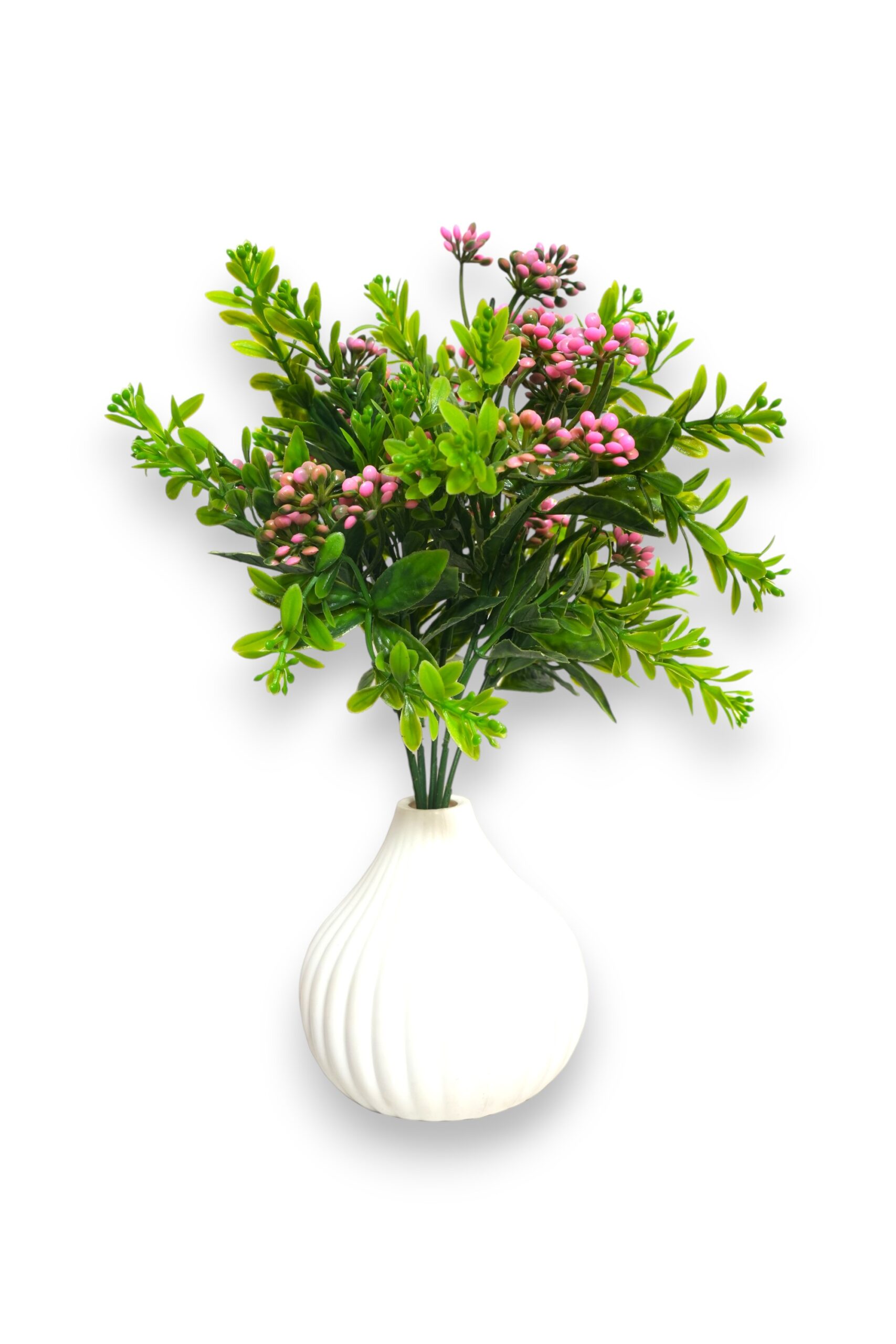 artificial wild plant with purple flowers