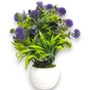artificial swiss butti wild flower plant