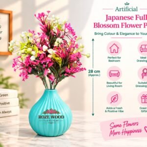 Artificial Japanese Full Blossom Flower Plant