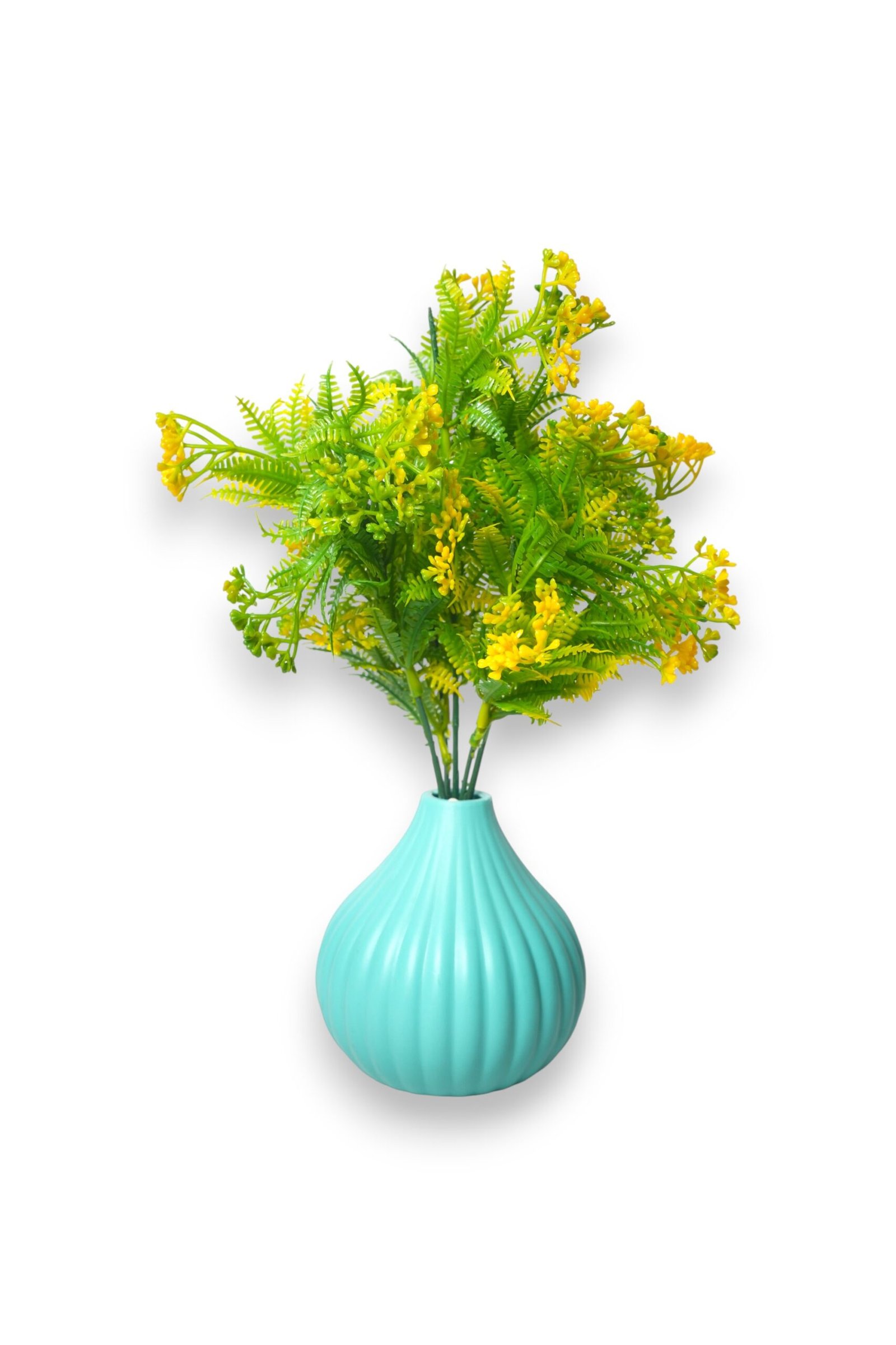 green bush artificial flower plant